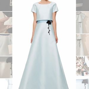 Carolina Herrera A-Line Gown T-Shirt overlay